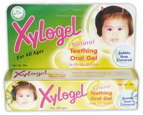 xylogel for teething babies